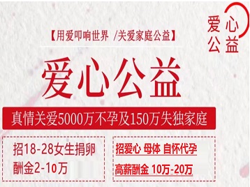 城阳捐卵助孕生子 爱心志愿者招募